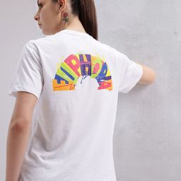 HRX by Hrithik Roshan Women Typography Printed T-shirt-picture-23