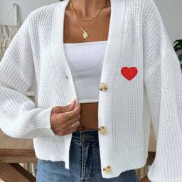 Bebe Self Design Front Open Sweater-image-55