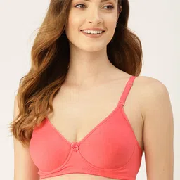 DressBerry Coral Pink T-shirt Bra Lightly Padded-picture-11