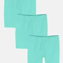 KiddoPanti Pack Of 3 Girls Mid-Rise Sports Shorts-image-31