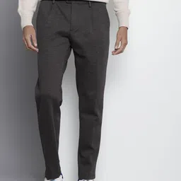 Tommy Hilfiger Self-Design Checked Trousers-image-17