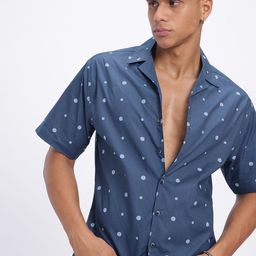 glitchez Adventurous Attire Printed Relaxed Fit Shirt-image-2