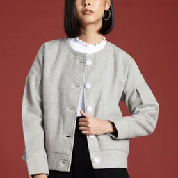 all about you Drop-Shoulder Sleeve Tailored Jacket-picture-38