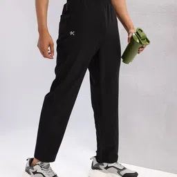HRX by Hrithik Roshan Men Typography Print Detail Mid-Rise Rapid-Dry Running Track Pants-image-83