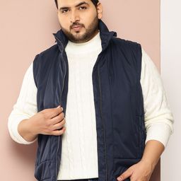 Sztori Plus Size Detachable Hood Padded Jacket-55