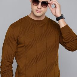 Levis Geometric Self Design Pure Cotton Pullover-picture-15