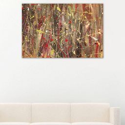 999Store Multicoloured Hand-Painted Abstract Wall Art-29