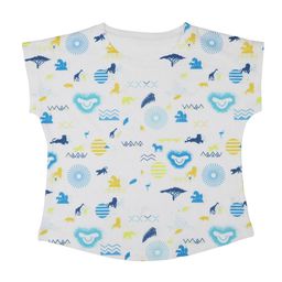 Disney by Wear Your Mind Girls White Printed Top-picture-3
