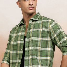 HIGHLANDER Men Opaque Printed Casual Shirt-image-72