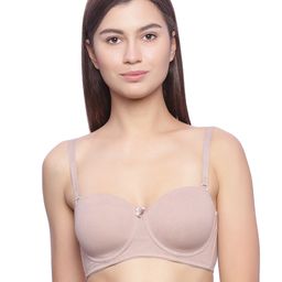 Zivame Taupe T-shirt Bra ZI00ZOPP05J-19