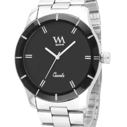 WM Men Black Analogue Watch AWC-011rp-45