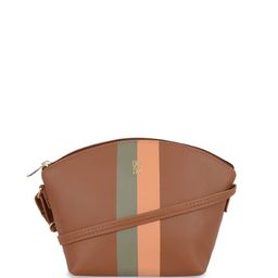 Baggit Striped Bowling Sling Bag image 1