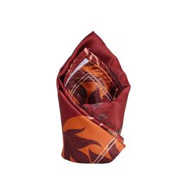 Tossido Men Maroon Printed Pocket Square-image-92