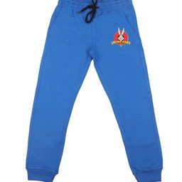 Looney Tunes Boys Blue Solid Joggers-image-54