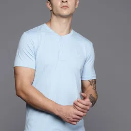Allen Solly Henley Neck T-shirt-image-76