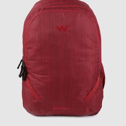 Wildcraft Unisex Red Solid Bravo2 Mel Backpack-image-25