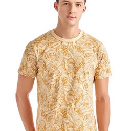 Red Flame Men Floral Printed Pockets T-shirt-picture-10