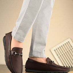 Layasa Men Round Toe Loafers-image-50