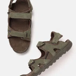 Woodland Men Suede Leather Comfort Sandals-picture-36