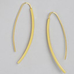 Carlton London Gold-Plated Oval Ear Cuff Earrings-36