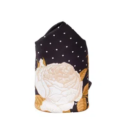 Tossido Men Brown & Cream-Coloured Printed Pocket Square-37