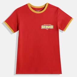 Eteenz Boys He-Man Printed Cotton T-shirt-image-48