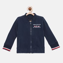 Tommy Hilfiger Boys Yellow Solid Puffer Jacket-image-16