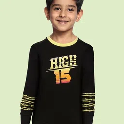 toothless Boys Black Printed Cotton Sweatshirt-image-26