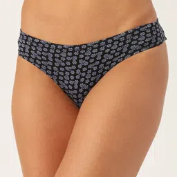 Leading Lady Women Set of 3 Mid-Rise Cotton Bikini Briefs BK-5002-image-34