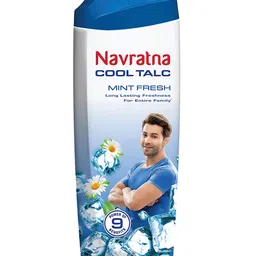Navratna Mint Fresh Cool Talc 400 g-30