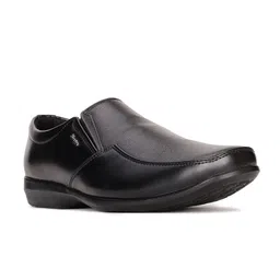 Bata Men Black Solid Synthetic Formal Slip-On Shoe-image-14