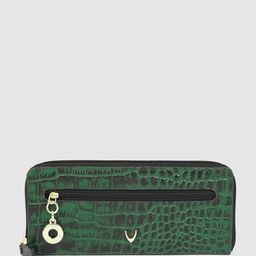 Hidesign Women MOROCCO Croc Textured Leather Zip Around Wallet-image-32