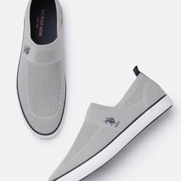 U.S. Polo Assn. Men Grey OCTAVIA 2.0 Slip-On Sneakers-image-67