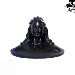 Navyaksh Black Marble Siva Showpiece-image-95