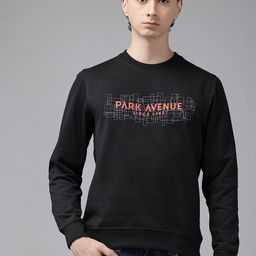 Park Avenue Men Slim fit Printed Sweatshirt-picture-1
