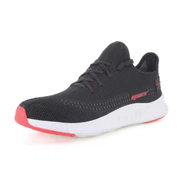 Sparx Men Black Mesh High-Top Running Shoes-28