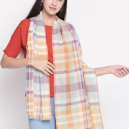 Style Quotient Women Multicoloured Checked Scarf-24
