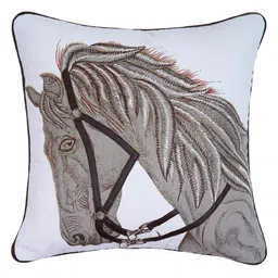 Belihode Equistarian Embroidered Cushion Cover-picture-0