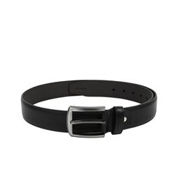 Kara Men Black Textured Leather Belt-image-14