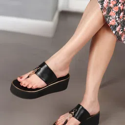 Carlton London Women Open Toe Platform Sandals-30