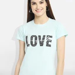 Fabflee Pack of 2 Typography Printed T-Shirt-image-87
