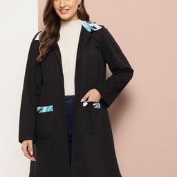 Qurvii Fleece Longline Trench Coat-36