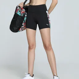 Puma Women dryCELL Tropical Printed Skinny Fit Training 5" Tights-image-72