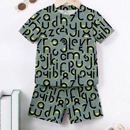 YK Boys Printed Round Neck T-Shirt With Shorts-image-15