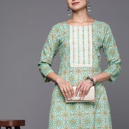 Varanga Women Floral Printed Floral Kurta-picture-37