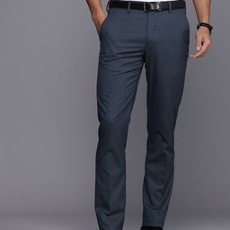 Louis Philippe Men Super Slim Fit Formal Trousers-image-95