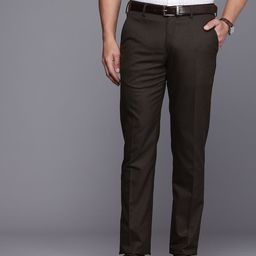 Louis Philippe Men Slim Fit Trousers-image-27