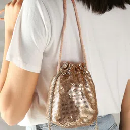 Inc 5 Women Embellished Structured Sling Bag-image-6