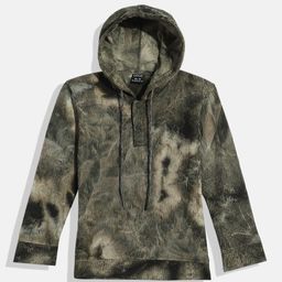 CAVIO Boys Abstract Printed Hooded Sweatshirt-28