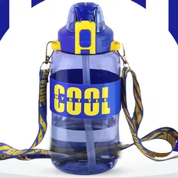 YK Blue Printed Sipper Water Bottle - 1200 ml-28